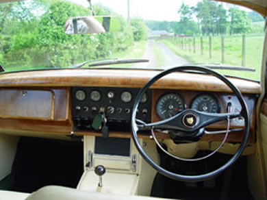 Jaguar on Jaguar Mkii Hire 1962  British Racing Green